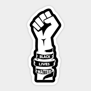 Black Lives Matter, Protest Fist, Civil Rights, George Floyd Sticker